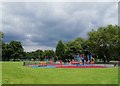 SJ4189 : Childwall Valley Children's Play Area by Sue Adair