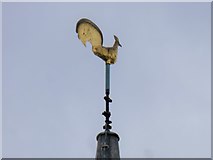 TQ9037 : Weather Vane on the Spire of St Mary the Virgin Church in High Halden by John P Reeves