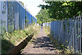 Footpath behind Rainbow Hill