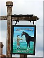 Horse & Groom sign