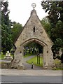 Mansfield Cemetery, main gate