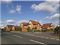 Modern houses on Suffield Road, Gildersome