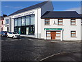 Crossmaglen Credit Union building and the Sinn F?in Constituency Office at Crossmaglen