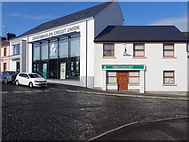 H9115 : Crossmaglen Credit Union building and the Sinn Féin Constituency Office at Crossmaglen by Eric Jones