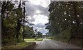 On the A3124, heading south passing turning to South Nethercott