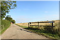 Access driveway to Wong Farm, Ruskington Fen, Anwick