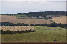 NT5776 : Overhailes, near East Linton, from Traprain Law by Mike Pennington