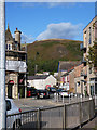 A view towards Mynydd Dinas