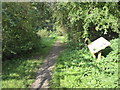 The line of the former Axholme Joint Railway