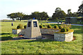 SK9741 : Memorial to USAAF at RAF Barkston Heath by Adrian S Pye