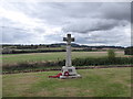 SO5037 : War memorial at St Peters Church, Bullinghope by Jeremy Bolwell