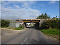 Railway bridge over Fox Covert Lane