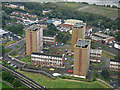 Yoker towerblocks from the air