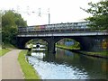 SP0388 : Soho Railway Bridge, Birmingham Canal by Alan Murray-Rust