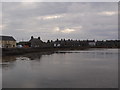 Whitehall Village Stronsay, seafront seen from the pier