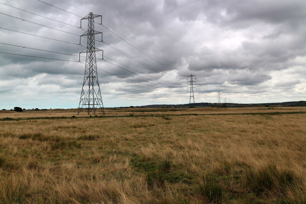 Pylons by Seasalter Road © Oast House Archive :: Geograph Britain and ...