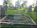 Evening sunlight in Misterton New Cemetery