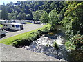 Touring caravans at Llwyngwair Manor park