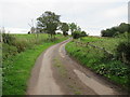 Way to Townhead by Newbigging near Oxnam in the Scottish Borders