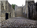 Cobbled courtyard, Prudhoe Castle