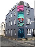TQ3104 : Street Art in the North Lanes by Oliver Dixon