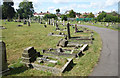 Broken Tombstones, Wealdstone Cemetery