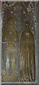 SE9608 : Memorial Brass, St Mary's church, Broughton by Julian P Guffogg