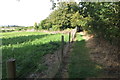 Footpath to the A6