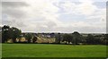 Harvested hay field between Foxfield House and the A37 at Clonalig