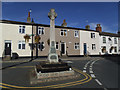 Village cross and war memorial, Barwick-in-Elmet