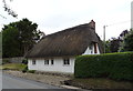 Thatched cottage on Main Street, West Hanney