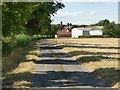 Approaching Crow Park Farm