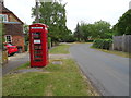 K6 telephone box on The Green, East Hanney