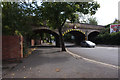 Rail bridge on Warwick New Road