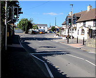 ST0167 : Rectory Road pelican crossing, St Athan by Jaggery