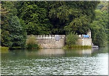 SK5353 : Newstead Abbey Gardens – Cannon Fort by Alan Murray-Rust
