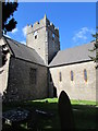 Southeast side of St Tathan Church, St Athan