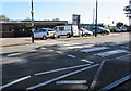 Zebra crossing to Barry railway station