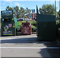 Donation bins near Morrisons, Barry