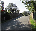 South across Gileston railway bridge