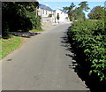 Gileston Road from Gileston towards St Athan