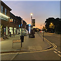 SK5837 : West Bridgford: red sky at night by John Sutton