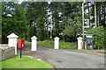 NU1035 : Postbox near Middleton Cottages by DS Pugh