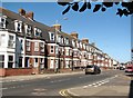 Terrace of houses in Northgate Street