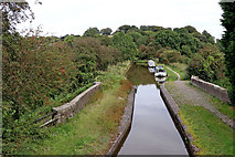 SJ9553 : Hazlehurst Aqueduct at Denford in Staffordshire by Roger  D Kidd