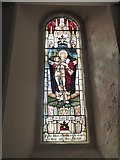SM9537 : St Mary, Fishguard: stained glass window (1)  by Basher Eyre