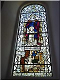 SM9537 : St Mary, Fishguard: stained glass window (4)  by Basher Eyre