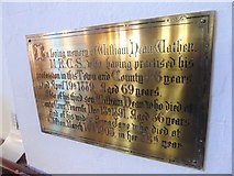 SM9537 : St Mary, Fishguard: memorial (4) by Basher Eyre