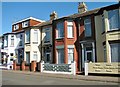 Terraced houses in Nelson Road North