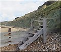 Groyne steps at Colwell Bay